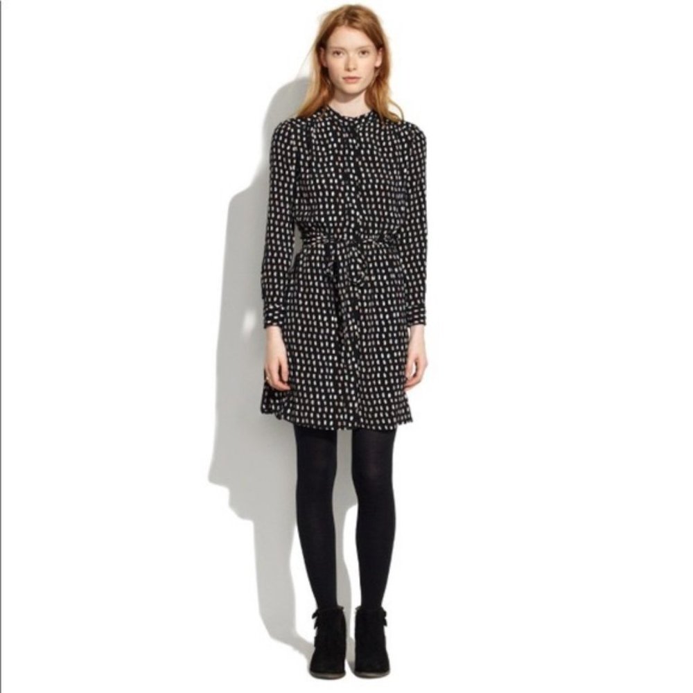 Madewell Paint Dot Shirtdress